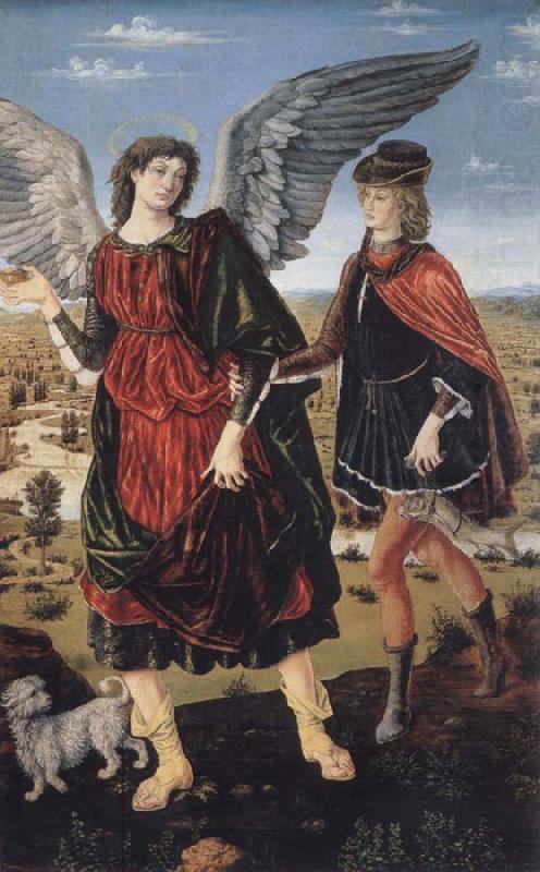 Tobias and the angel, unknow artist